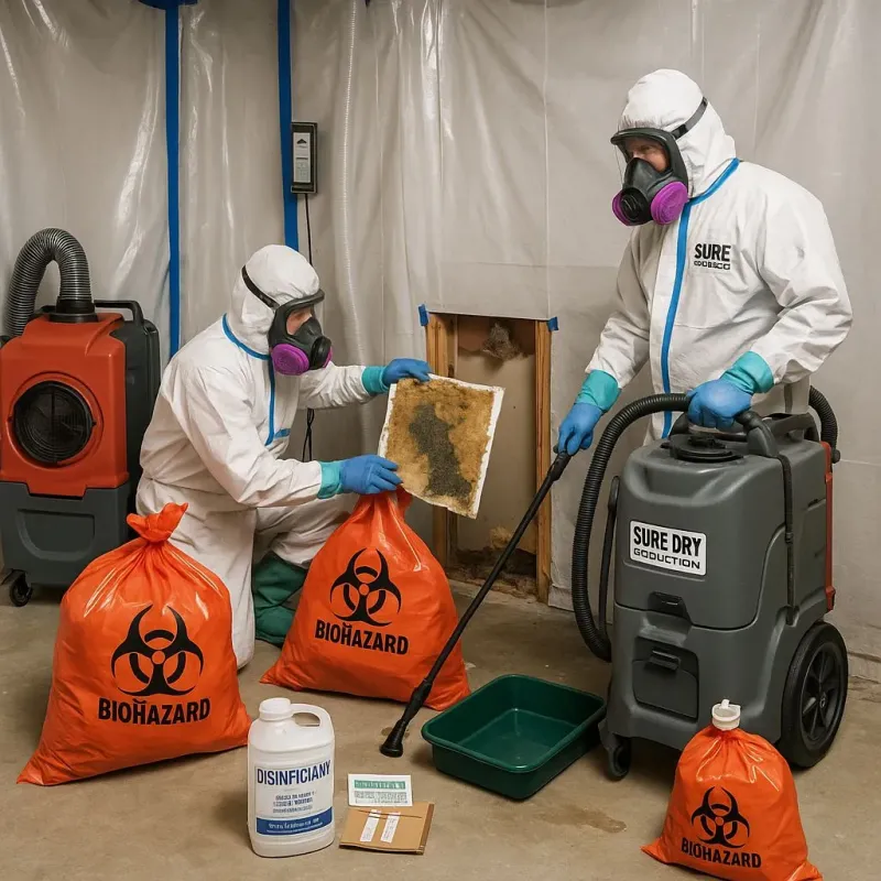 Contaminated Water Handling Protocols process in Geneva, OH