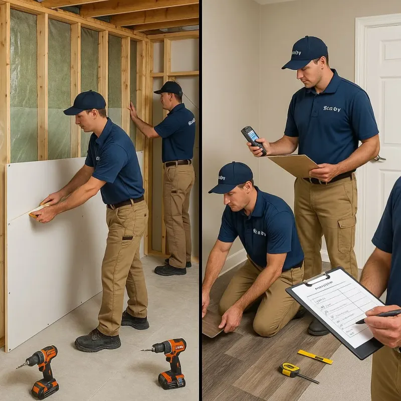 Repairs and Reconstruction process in Geneva, OH